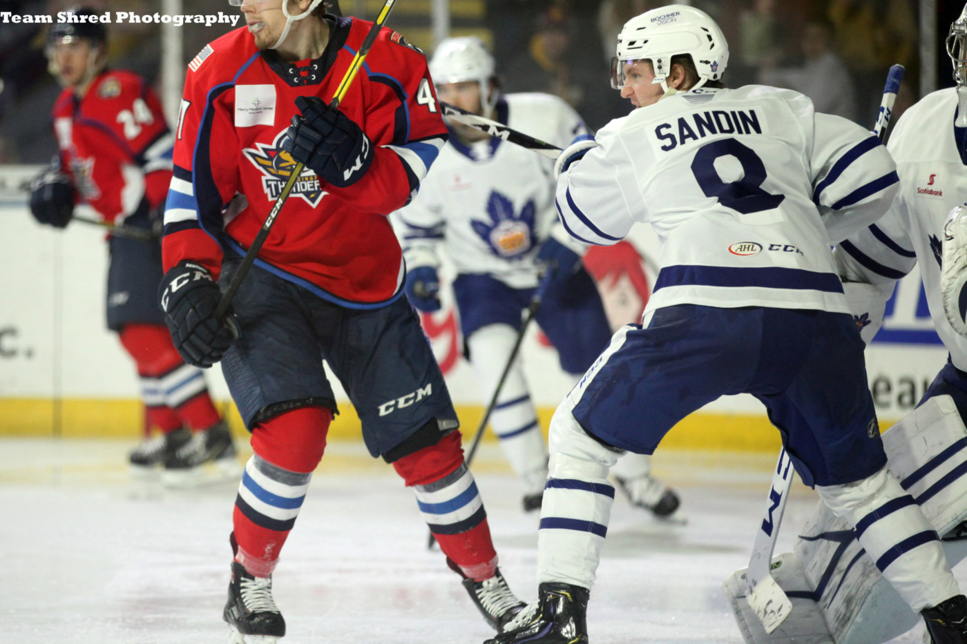 Toronto Maple Leafs rookie Rasmus Sandin scores first NHL goal